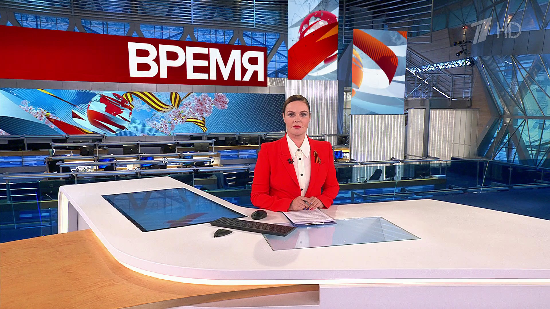 Выпуск программы «Время» в 21:00  9 мая 2023