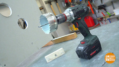 Отверстие в гипсокартоне: саморезами или банкой? Доброе утро. Фрагмент 