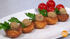 Яйцо во фритюре. Доброе утро. Фрагмент 