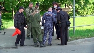 На месте падения дронов в Москве работают следователи