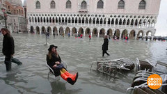 «Большая вода» в Венеции. Доброе утро. Фрагмент 