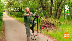 Изобретаем велосипед: костотряс, «пенни-фартинг» и не только. Доброе утро. Суббота. Фрагмент 