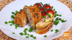 Омлет в слоеном тесте. Доброе утро. Фрагмент