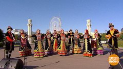 Фольклорный ансамбль «Ак тирме». Праздничный канал. Фрагмент 