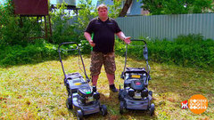 Выбираем бензиновую газонокосилку. Доброе утро. Фрагмент 