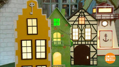 Домик-светильник. Фазенда. Фрагмент 