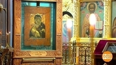 Владимирская икона Божией матери и ее чудеса. Доброе утро. Фрагмент 