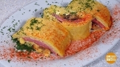 Нежный картофельный рулет с начинкой. Доброе утро. Фрагмент