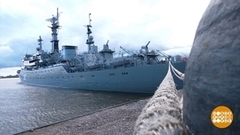 Как корабли готовят к параду. Праздничный канал. Фрагмент 