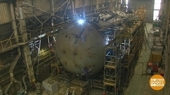 Как строят корабли. Праздничный канал. Фрагмент 