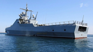 Российский военный флот в юго-западной части Черного моря был вынужден открыть огонь