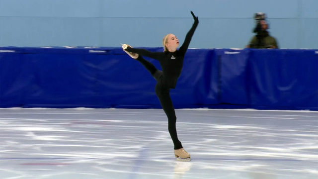 Вероника Жилина. Короткая программа. Контрольные прокаты сборной России по фигурному катанию среди юниоров 2023/24