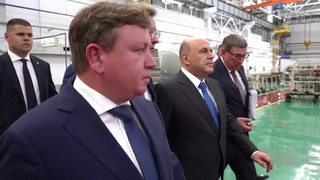 Михаил Мишустин посетил два крупных ракетно-космических предприятия в Самаре