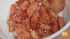 Чипсы из макарон от Марии Суровой. Доброе утро. Фрагмент 