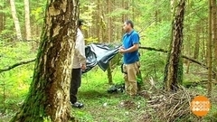 Один в лесу. Эксперимент. Доброе утро. Фрагмент 