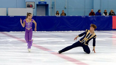 Мария Симонова — Мартин Бреславский. Произвольная программа. Пары. Контрольные прокаты сборной России по фигурному катанию среди юниоров 2023/24