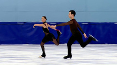 Милана Кузьмина — Дмитрий Студеникин. Произвольный танец. Контрольные прокаты сборной России по фигурному катанию среди юниоров 2023/24