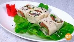 Рулет с рыбой к завтраку. Доброе утро. Фрагмент 