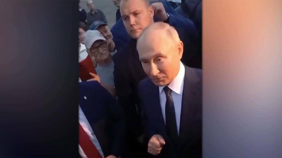 Путин в Городне Тверская область