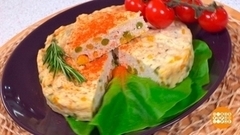 Суфле из курицы и овощей. Доброе утро. Фрагмент