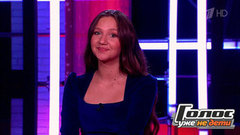 Олеся Казаченко перед Слепыми прослушиваниями