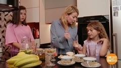 Минутка для себя… и для дочки. Доброе утро. Суббота. Фрагмент