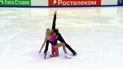 Софья Леонтьева — Даниил Горелкин. Ритм-танец. Контрольные прокаты сборной России по фигурному катанию 2023