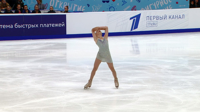 Вероника Жилина. Короткая программа. Контрольные прокаты сборной России по фигурному катанию 2023