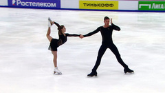 Анастасия Мишина — Александр Галлямов. Короткая программа. Контрольные прокаты сборной России по фигурному катанию 2023