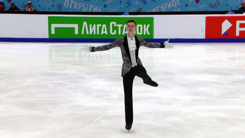 Артем Ковалев. Короткая программа. Контрольные прокаты сборной России по фигурному катанию 2023