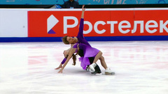 Александра Прокопец — Александр Васькович. Произвольный танец. Контрольные прокаты сборной России по фигурному катанию 2023
