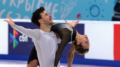 Елизавета Худайбердиева — Егор Базин. Произвольный танец. Контрольные прокаты сборной России по фигурному катанию 2023