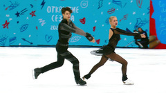 Софья Леонтьева — Даниил Горелкин. Произвольный танец. Контрольные прокаты сборной России по фигурному катанию 2023