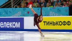 Елизавета Туктамышева. Произвольная программа. Контрольные прокаты сборной России по фигурному катанию 2023