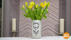 Декорируем вазу. Доброе утро. Фрагмент