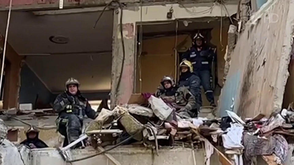 В Балашихе продолжается разбор обломков на месте взрыва газа в ...