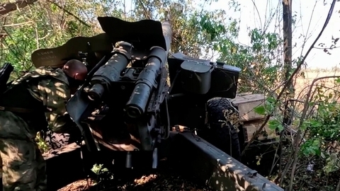 Артиллеристы надежно прикрывают российских бойцов на Донецком направлении