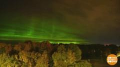 «Лисьи пляски» в небесах. Доброе утро. Фрагмент 