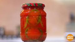 Консервируем зеленые томаты. Доброе утро. Фрагмент 