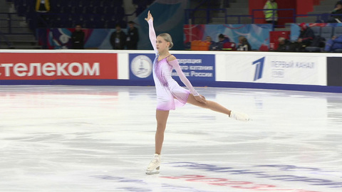 Кира Трофимова. Произвольная программа. Уфа. Гран-при России по фигурному катанию 2023