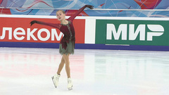 Маргарита Базылюк. Произвольная программа. Уфа. Гран-при России по фигурному катанию 2023