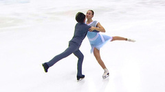 Алиса Крайнюкова — Семен Нетсев. Ритм-танец. Уфа. Гран-при России по фигурному катанию 2023