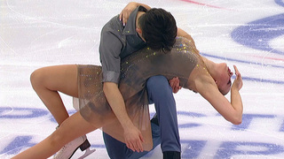 Алиса Крайнюкова — Семен Нетсев. Произвольный танец. Уфа. Гран-при России по фигурному катанию 2023