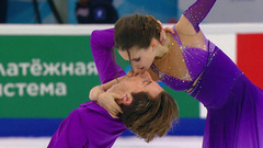 Александра Прокопец — Александр Васькович. Произвольный танец. Уфа. Гран-при России по фигурному катанию 2023