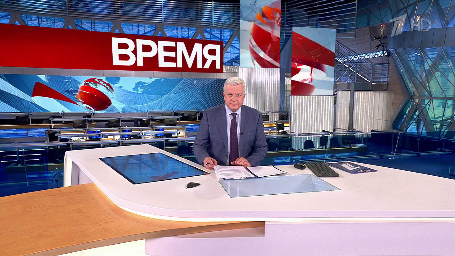 Выпуск программы «Время» в 21:00 19 октября 2023