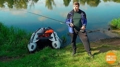 Ловись, рыбка, с лодки на спиннинг! Доброе утро. Фрагмент 