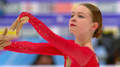 Зарина Кашапова. Короткая программа. Омск. Гран-при России по фигурному катанию 2023