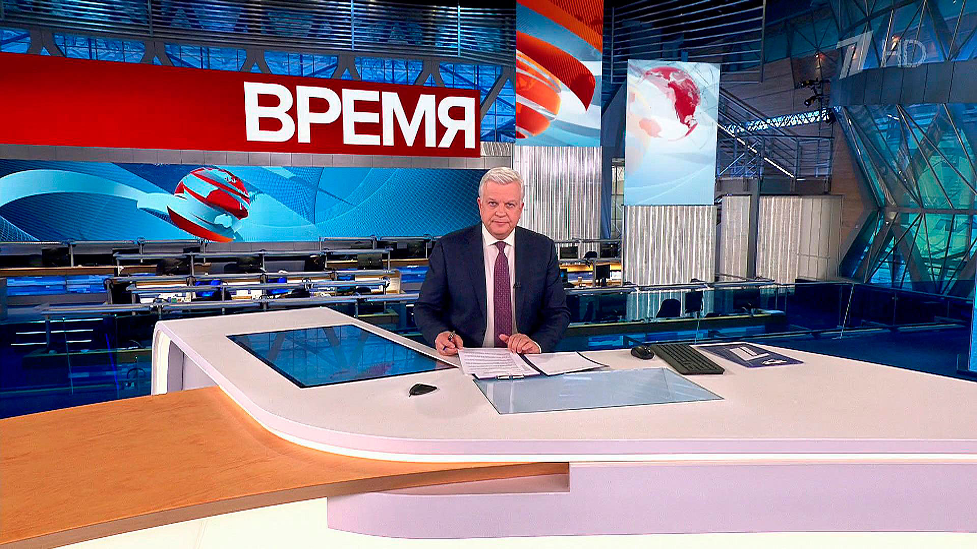 Выпуск программы «Время» в 21:00 21 октября 2023