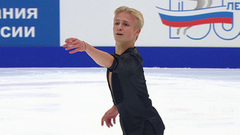 Матвей Ветлугин. Произвольная программа. Омск. Гран-при России по фигурному катанию 2023