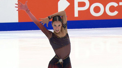 Людмила Фурсова. Произвольная программа. Омск. Гран-при России по фигурному катанию 2023